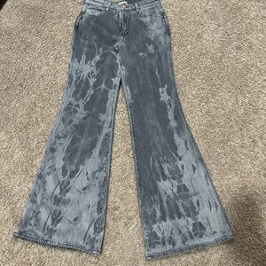 Wrangler Wanderer Gray Flare Jeans size 28x34